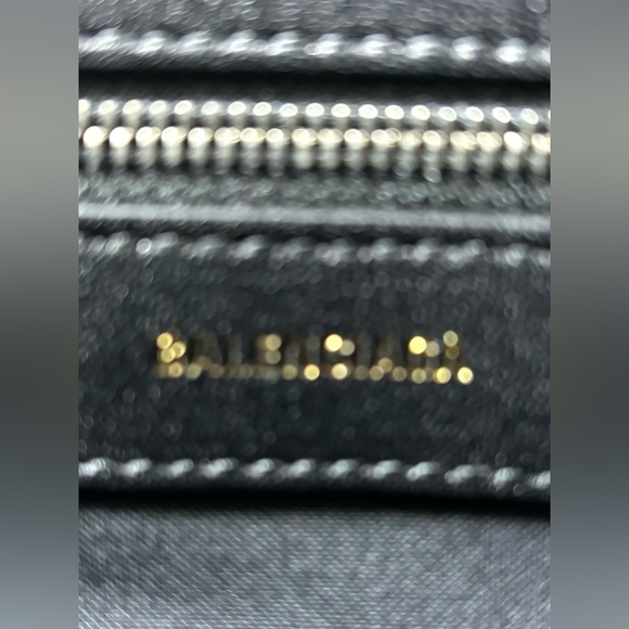 Balenciaga Croc Embossed Sm Ville Top Handle Bag. - Picture 10 of 12